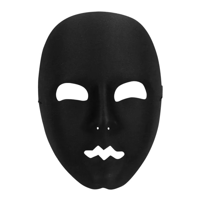 Gezichtsmasker Mime Zwart - Afbeelding 2