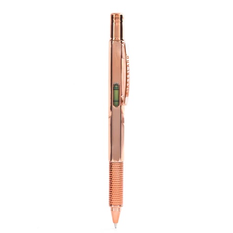 Kikkerland Koperkleurige 3-IN-1 Pen Gereedschap