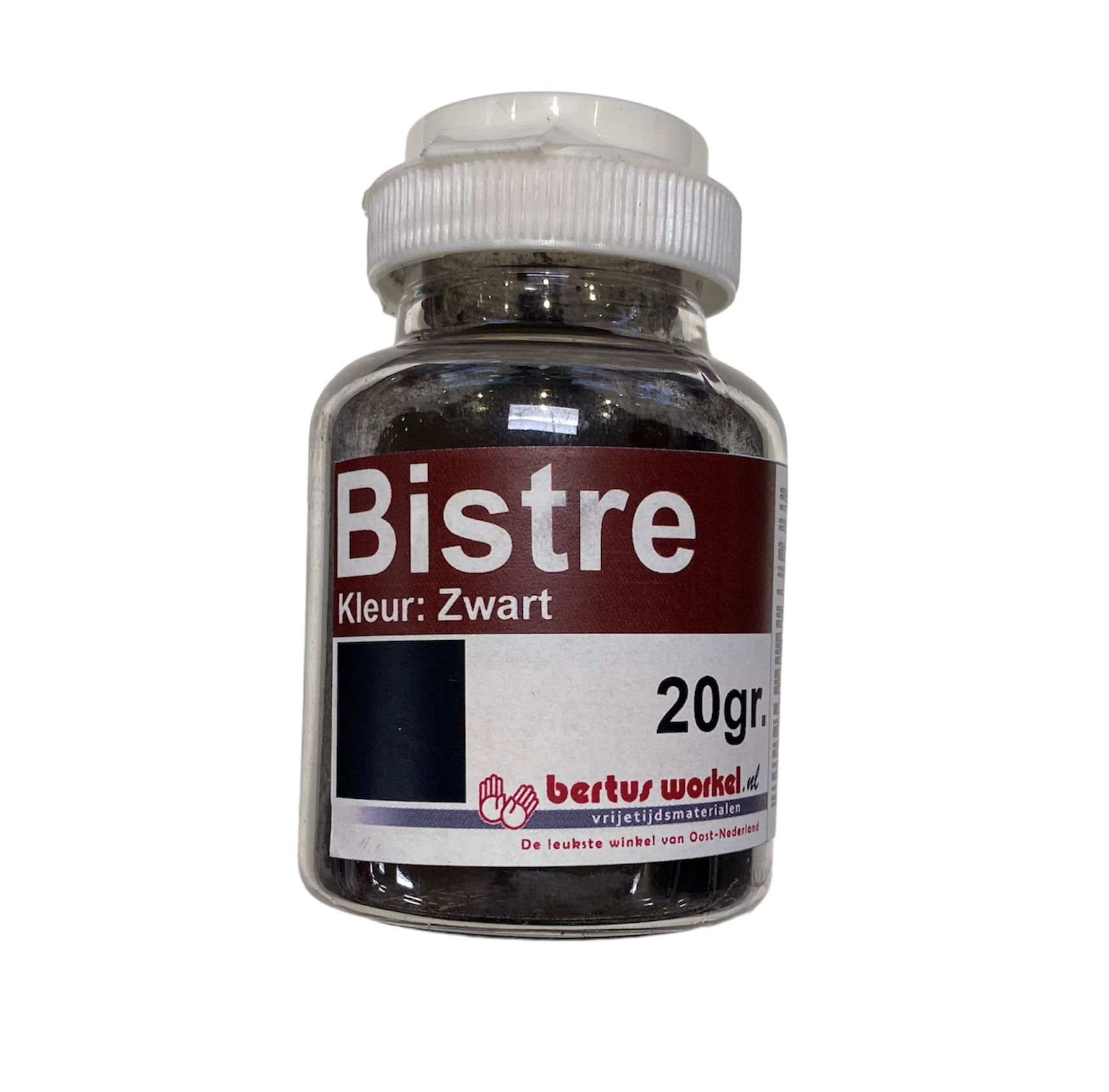 Bistre 20gr. Zwart