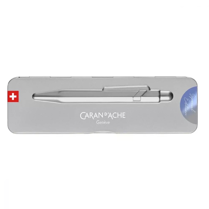 Caran d'Ache Special Edition 849 Balpen Stormblauw - Afbeelding 2