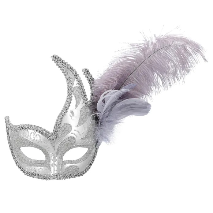 Oogmasker Venice prezioso zilver - Afbeelding 2