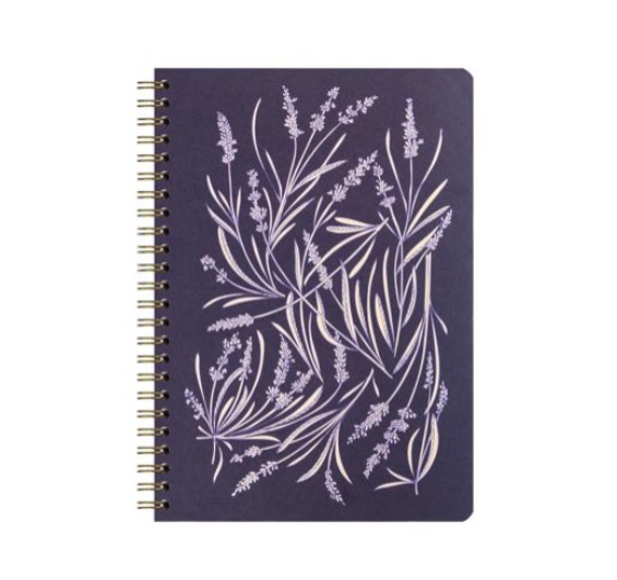 Jardin des Sens, Spiraalgebonden notitieboek A5 14,8x21 cm, 148 pagina's, gelijnd - Afbeelding 2
