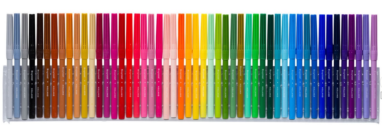 Bruynzeel KIDS VILTSTIFTEN SET 50st. - Afbeelding 2