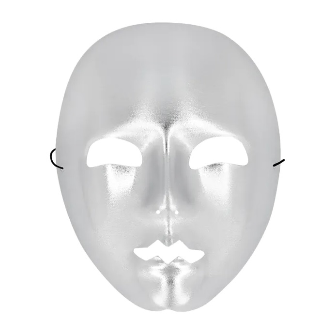 Gezichtsmasker Mime Zilver  - Afbeelding 2