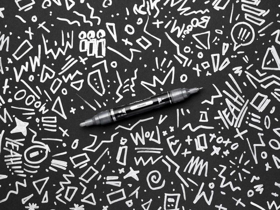 Faber Castell Multi Alcoholmarker Chroom Dubbelzijdig 2/3mm & 0.8mm  - Afbeelding 2