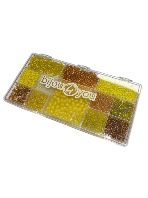 Kralen set Geel, 170g