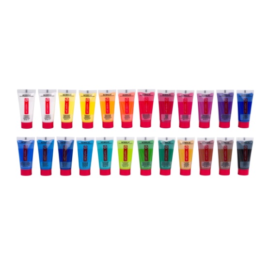 Art Creation Acrylverf set | 24 x 12 ml - Afbeelding 2