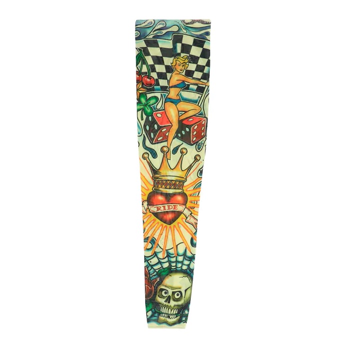 Tatoeage mouw Gambler - Afbeelding 2