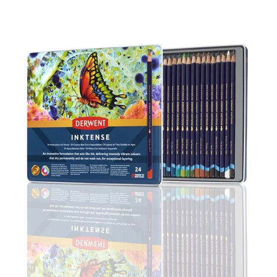 Derwent Inktense Potloden Blik 24st.