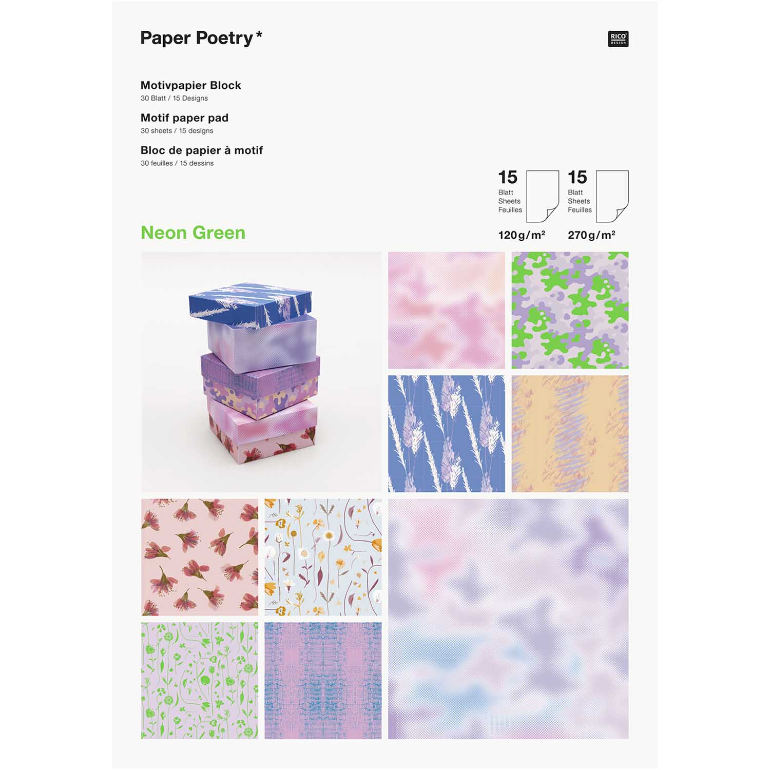 Papierblok Motieven TRANSFORMATION