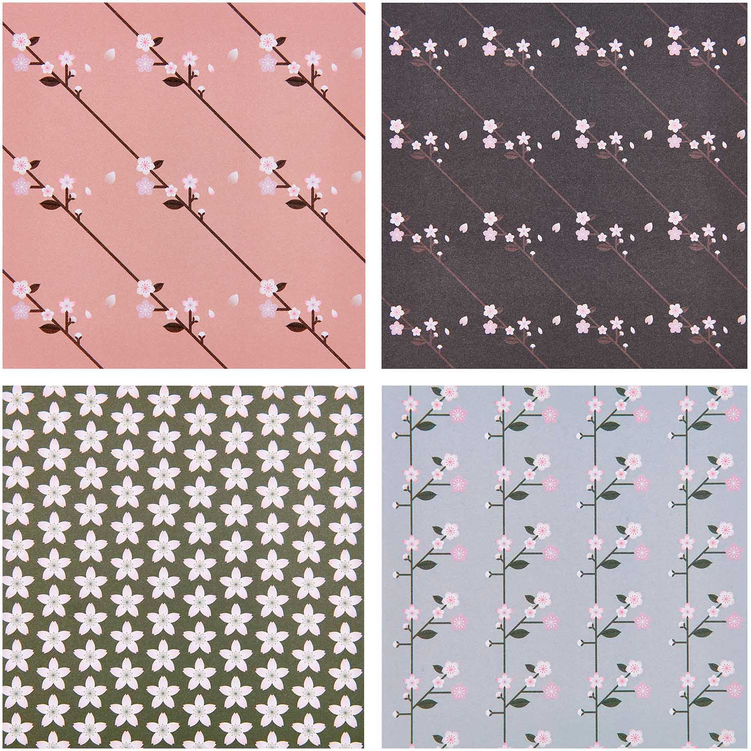 ORIGAMI Vouwblaadjes SAKURA SAKURA, CHERRY BLOSSOM - Afbeelding 3