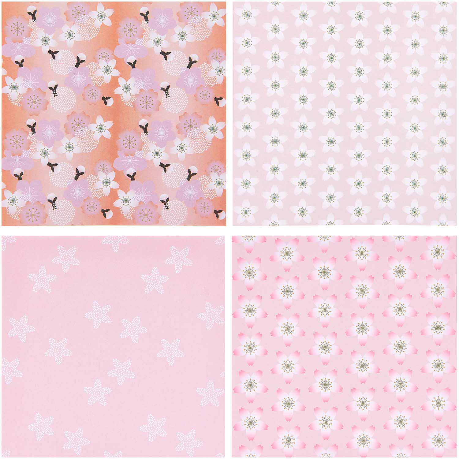 ORIGAMI Vouwblaadjes SAKURA SAKURA, CHERRY BLOSSOM - Afbeelding 4