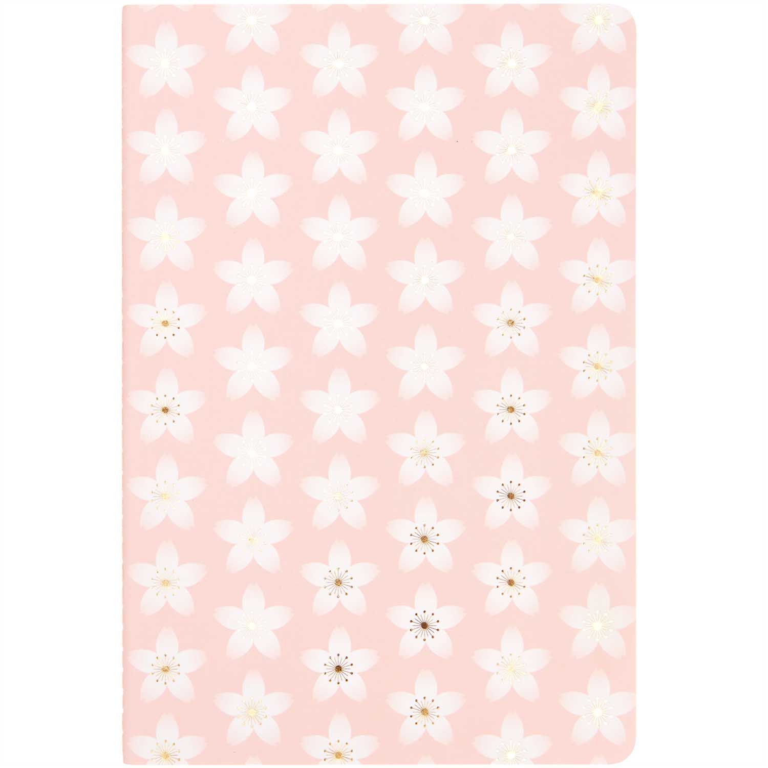 Notitieboekje SAKURA SAKURA, DIN A5, Roze/Zwart - Afbeelding 3