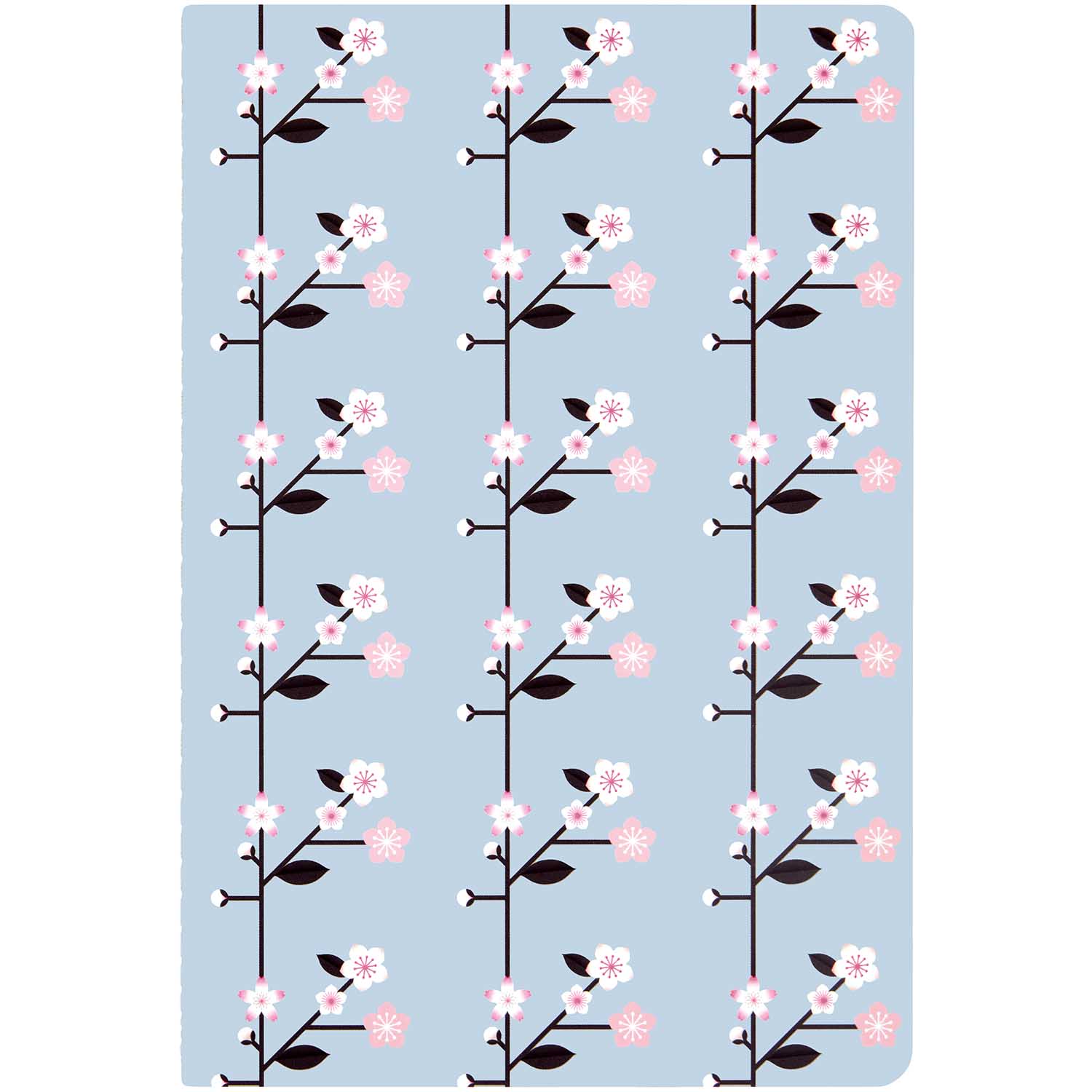 Notitieboekje SAKURA SAKURA, DIN A5, Oranje/Blauw - Afbeelding 2
