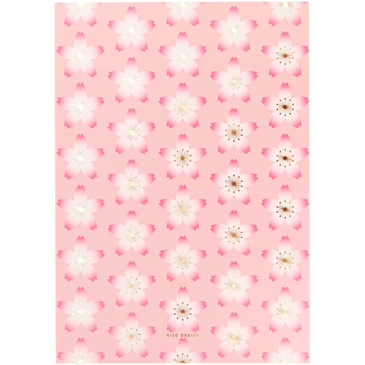 Notitieblokje SAKURA SAKURA, DIN A5, Roze