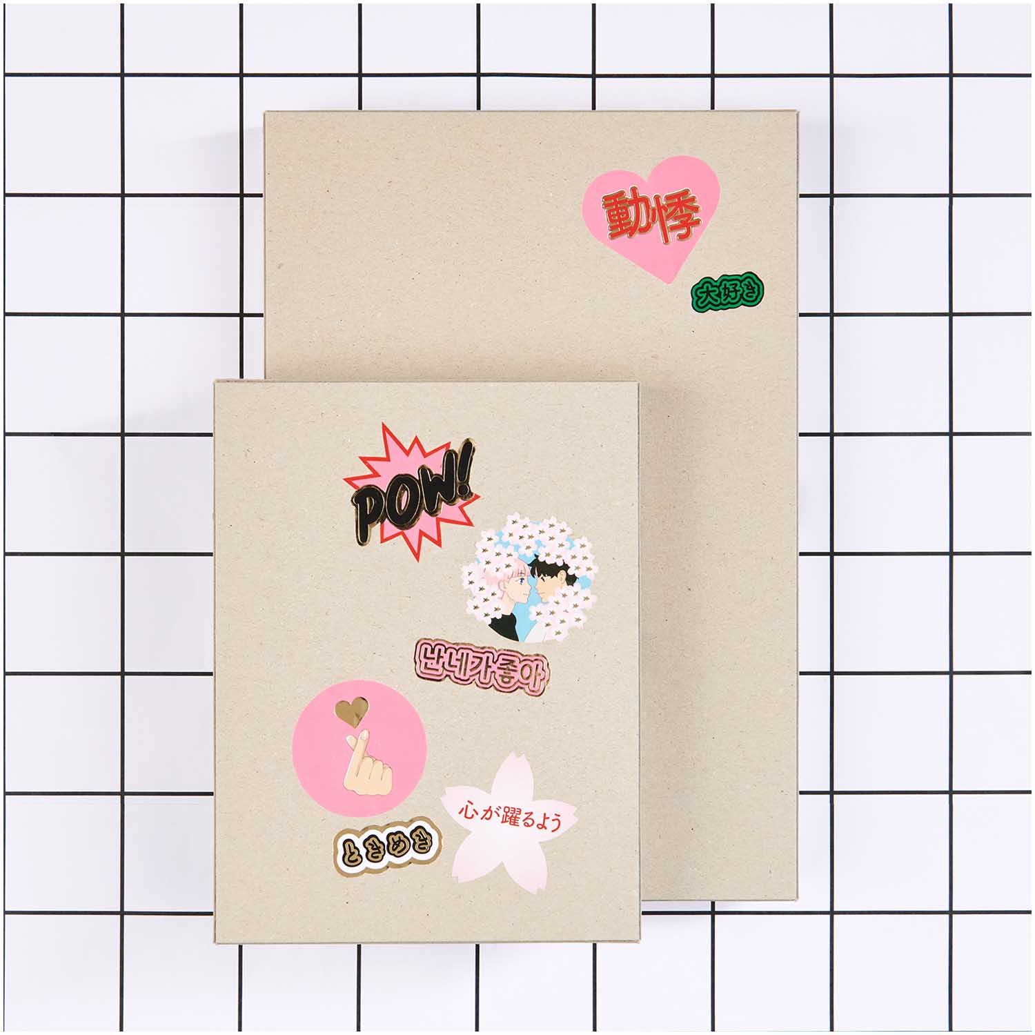 STICKERS SAKURA SAKURA, LOVE - Afbeelding 3