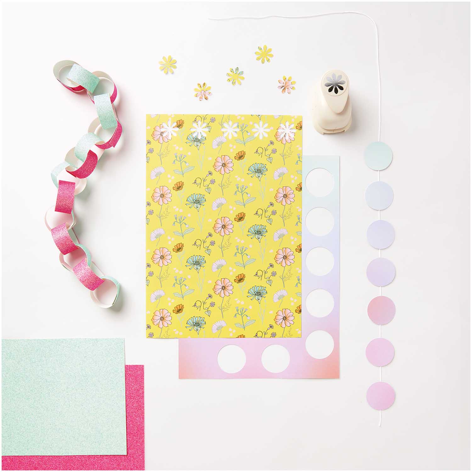 Papierblok Motieven FLOWER POWER - Afbeelding 6