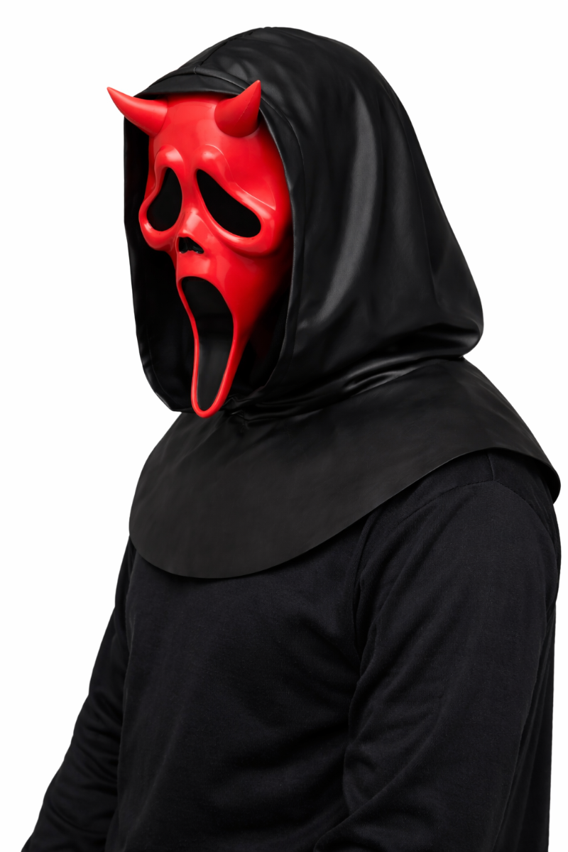 Scream Ghostface Dead By Daylight Latex Masker Met Kap - Afbeelding 2