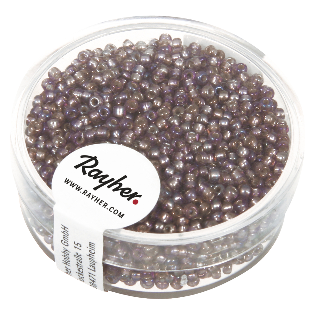 Rocailles Met Zilverkern + Rainbow 2mm - keuze uit 10 kleuren