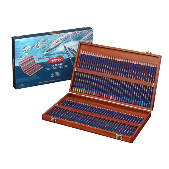 Derwent Colour Inktense houten kist (72)