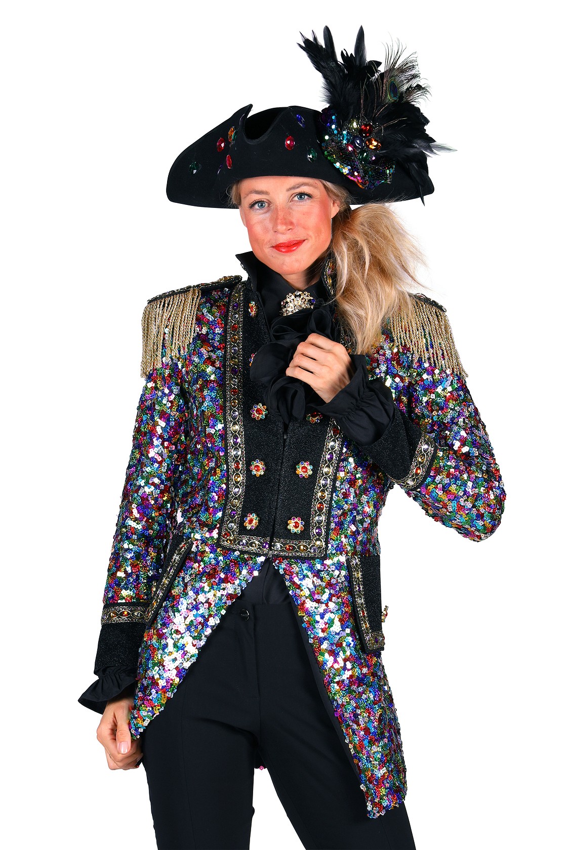 Carnavalsjas Dames "Sequinmaster"