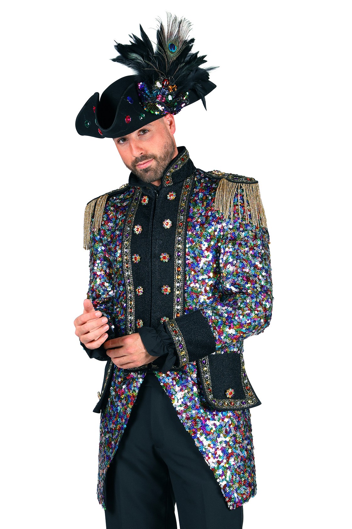 Carnavalsjas Heren "Sequinmaster"