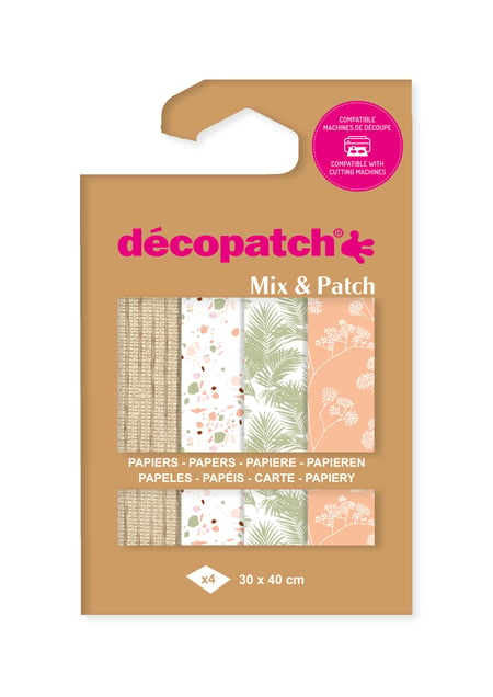Decopatch Papier Mix & Patch Terracotta