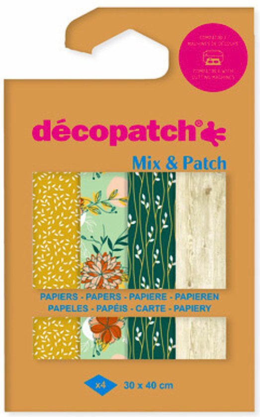 Decopatch Papier Mix & Patch Natur'elle