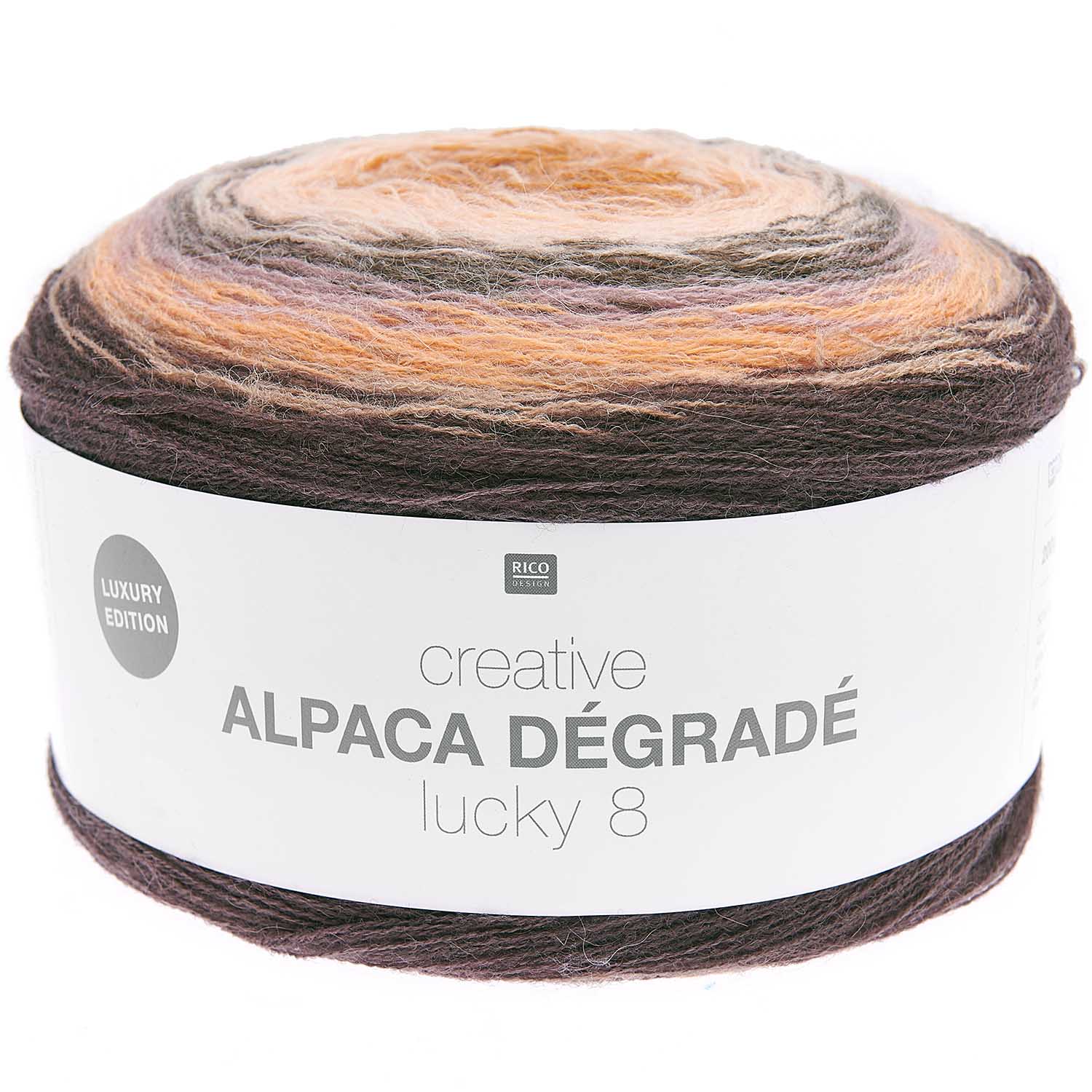 Rico Creative Alpaca Dégradé Lucky 8 - keuze uit diverse kleuren
