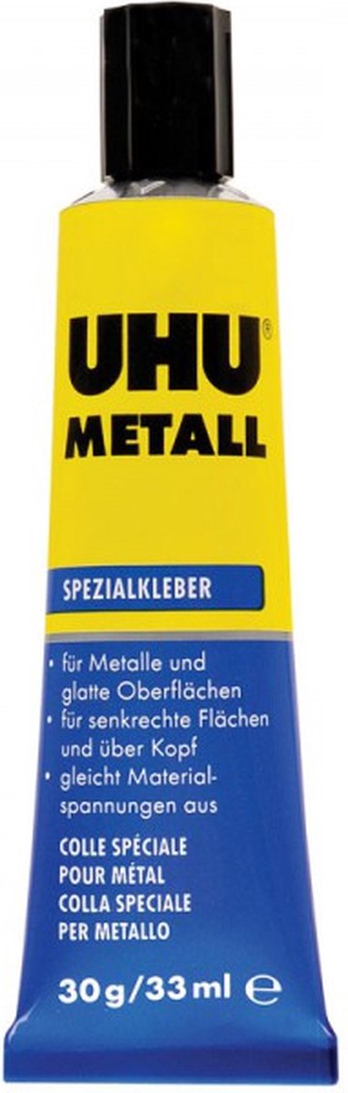 UHU Metall Speciaallijm 30gr/33ml - Afbeelding 2