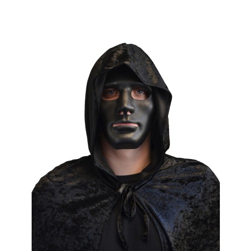 Zwart Plastic Masker