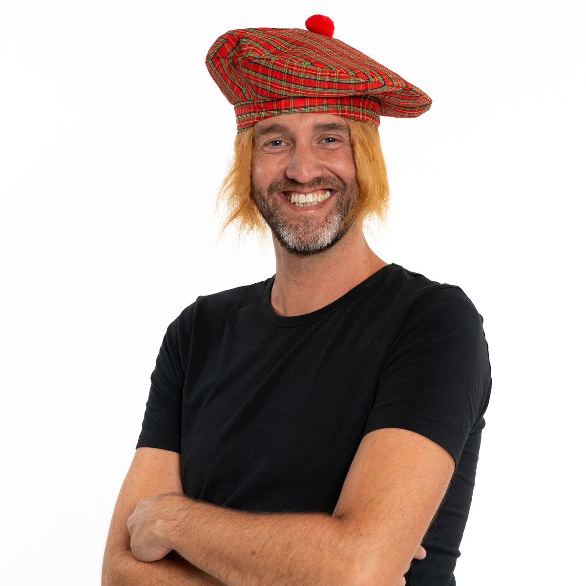 Schotse Barret Met Haar - Afbeelding 2