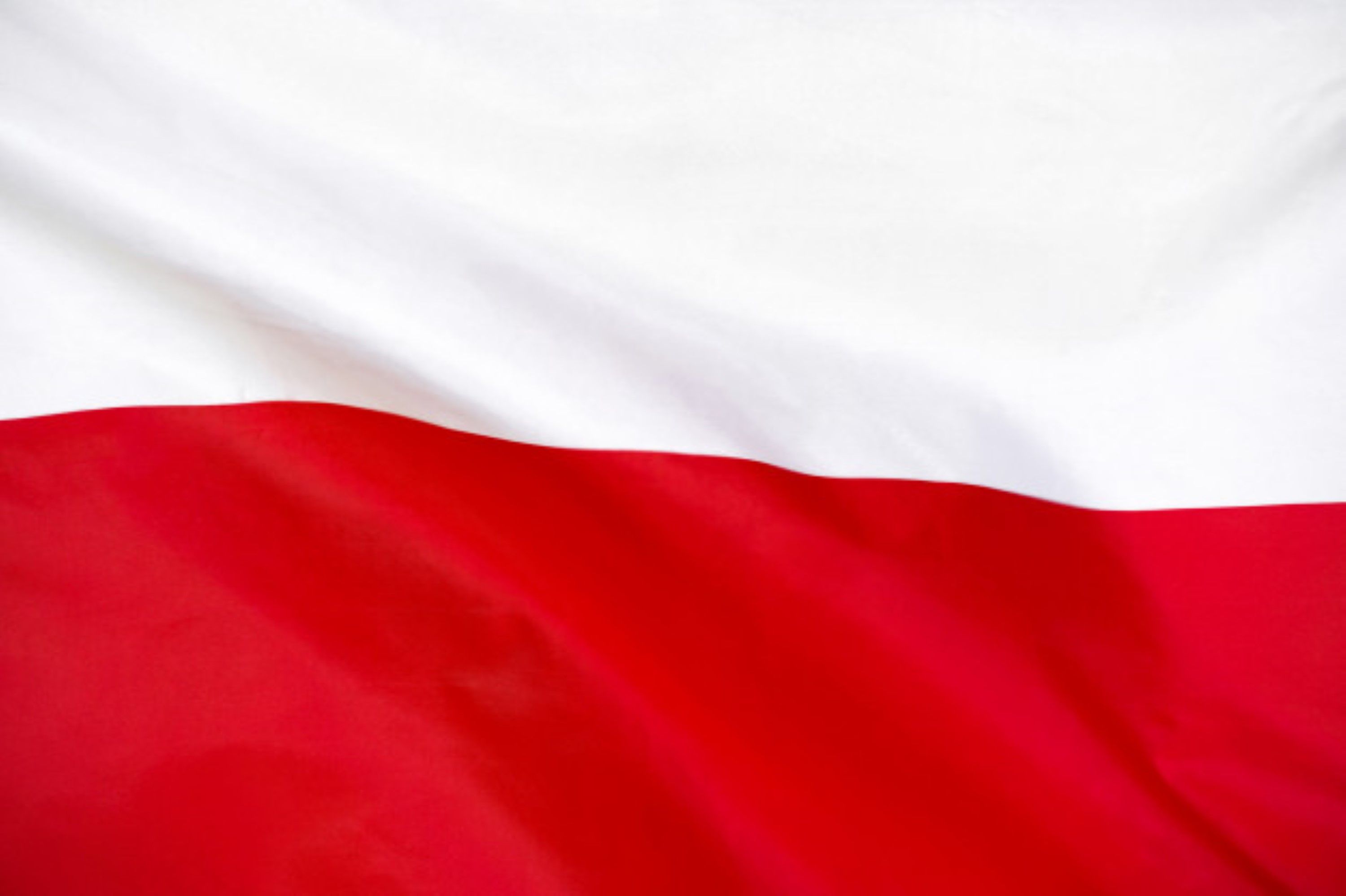 Vlag Polen 90 x 150 cm - 100% polyester