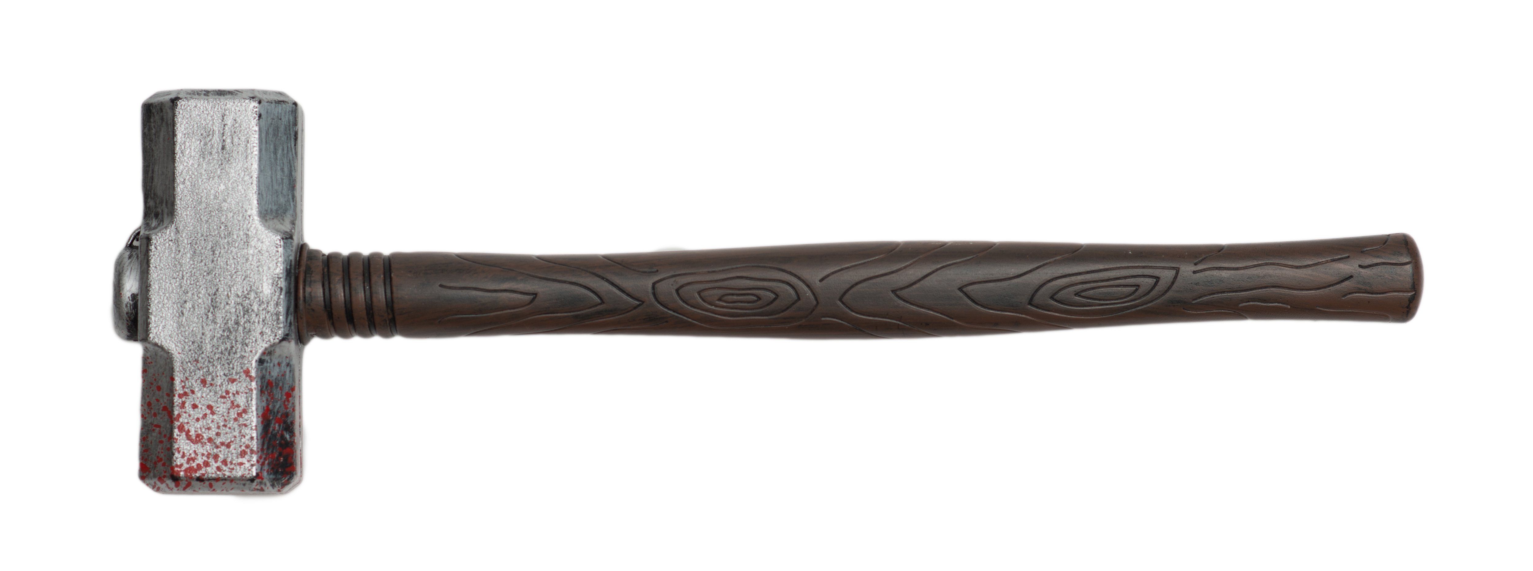 Bloederige Hamer 52cm Kunststof