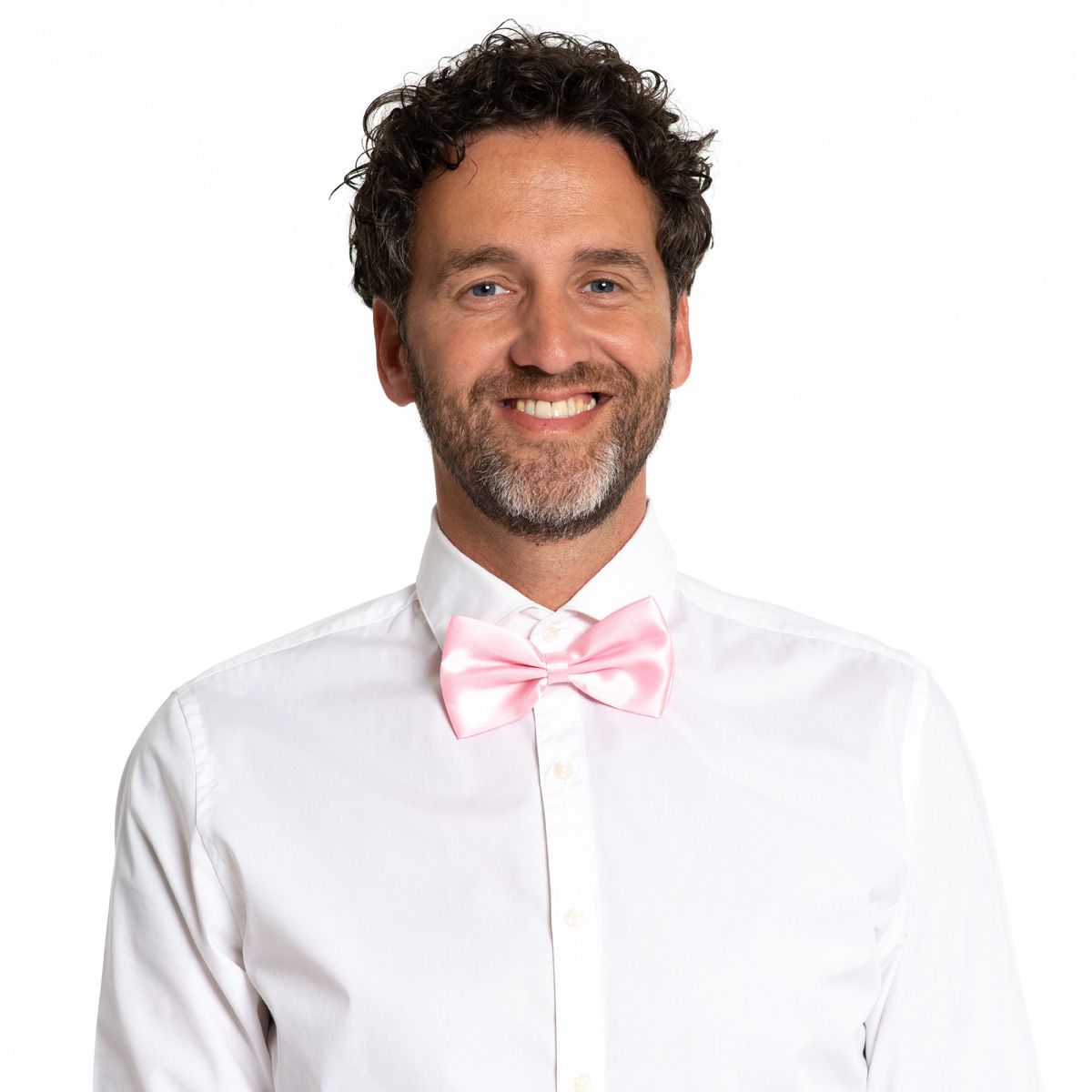 Vlinderstrik Roze - Afbeelding 2