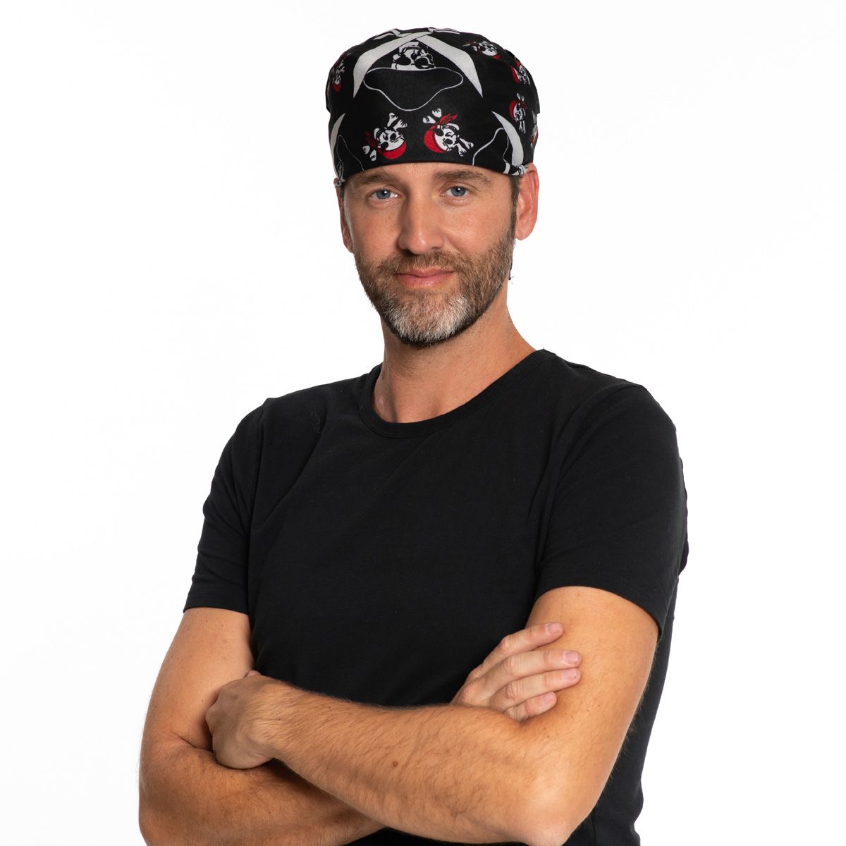 Bandana Piraat - 52 x 55 cm - Afbeelding 2