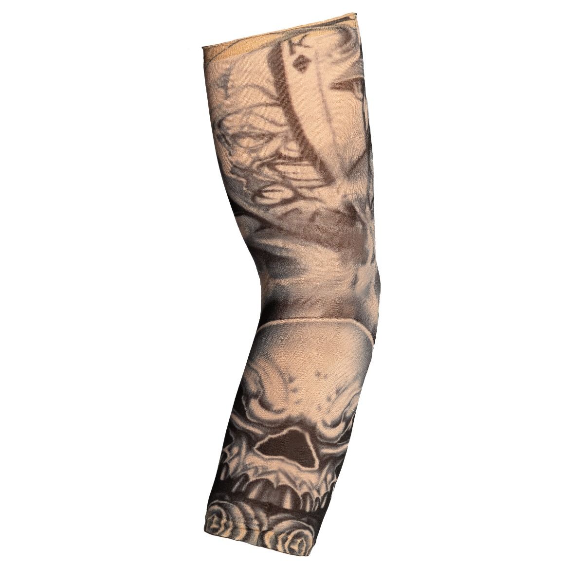 Tattoo Sleeves Schedel Zwart/Wit - Afbeelding 1