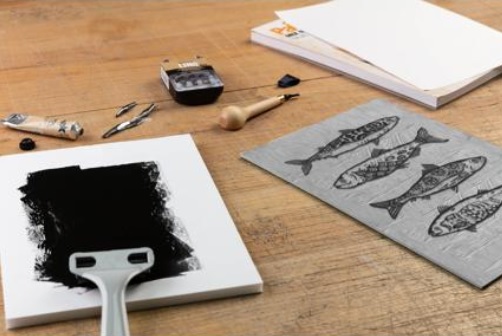 Brause Lino Blockprint Set - Afbeelding 1