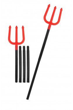 Duivel Drietand - 4-delig 112 cm