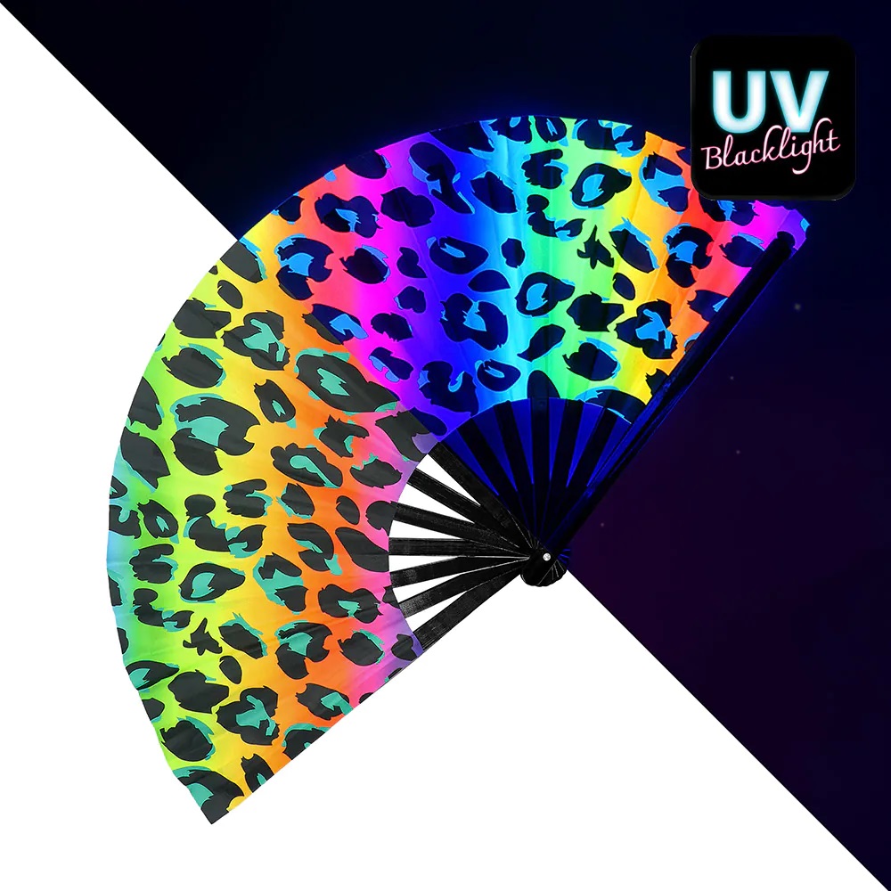 Waaier Rave Wild XL 64cm - Afbeelding 3