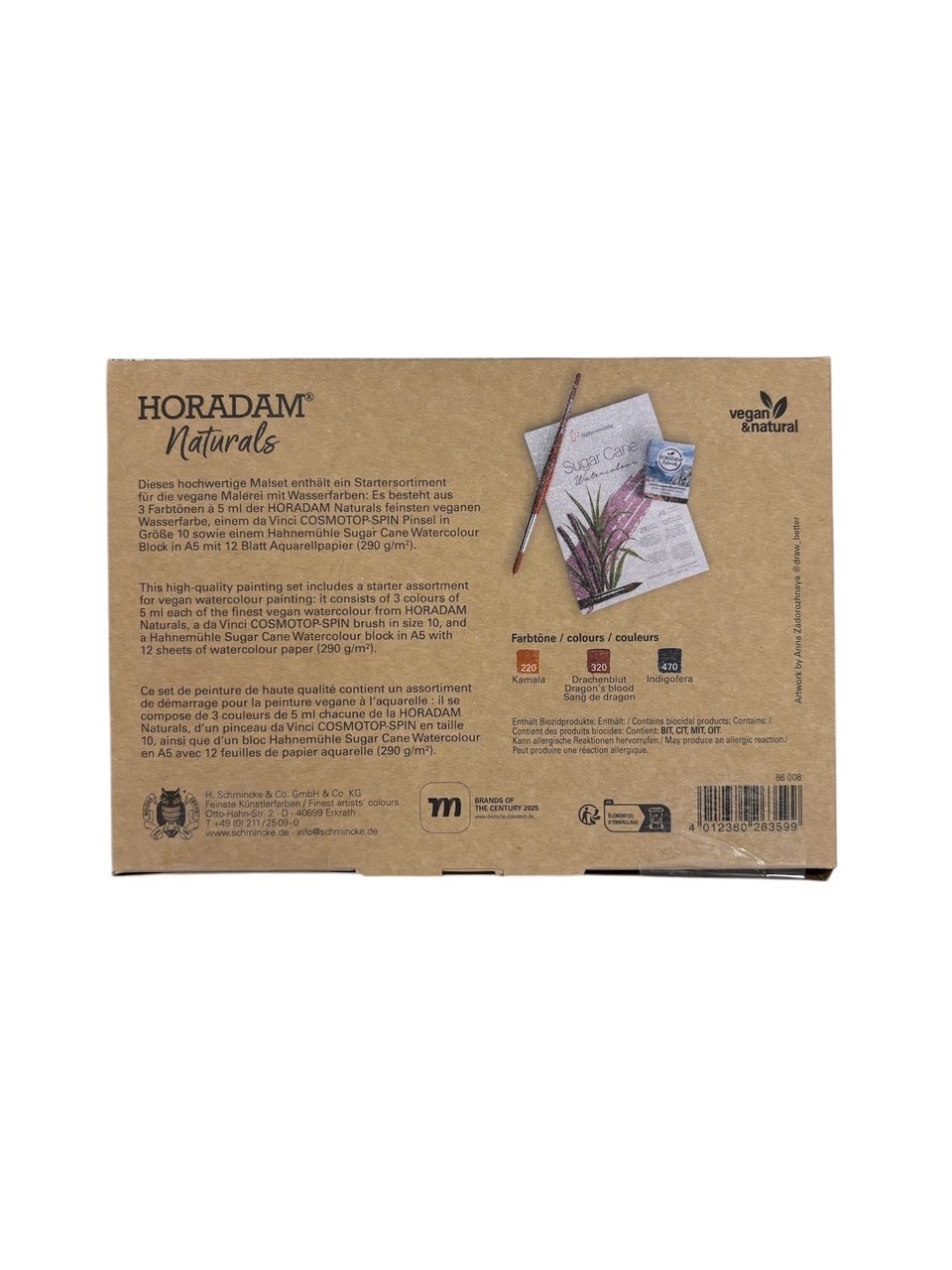 Schmincke Horadam Naturals Aquarelverf Set  - Afbeelding 3