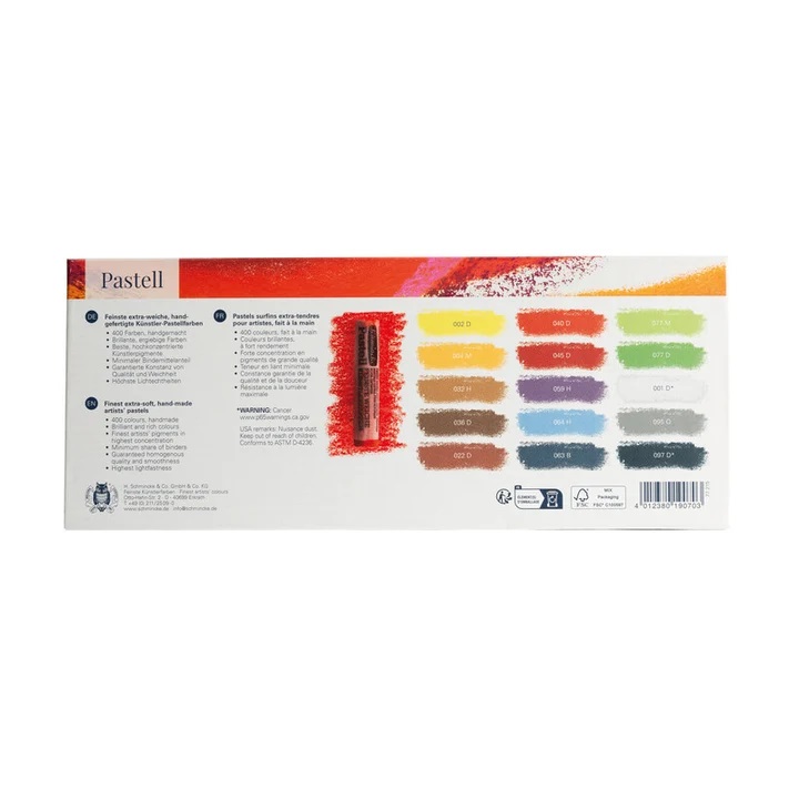 Schmincke Pastel Sets Cardboard Set – 15 Stuks - Afbeelding 3