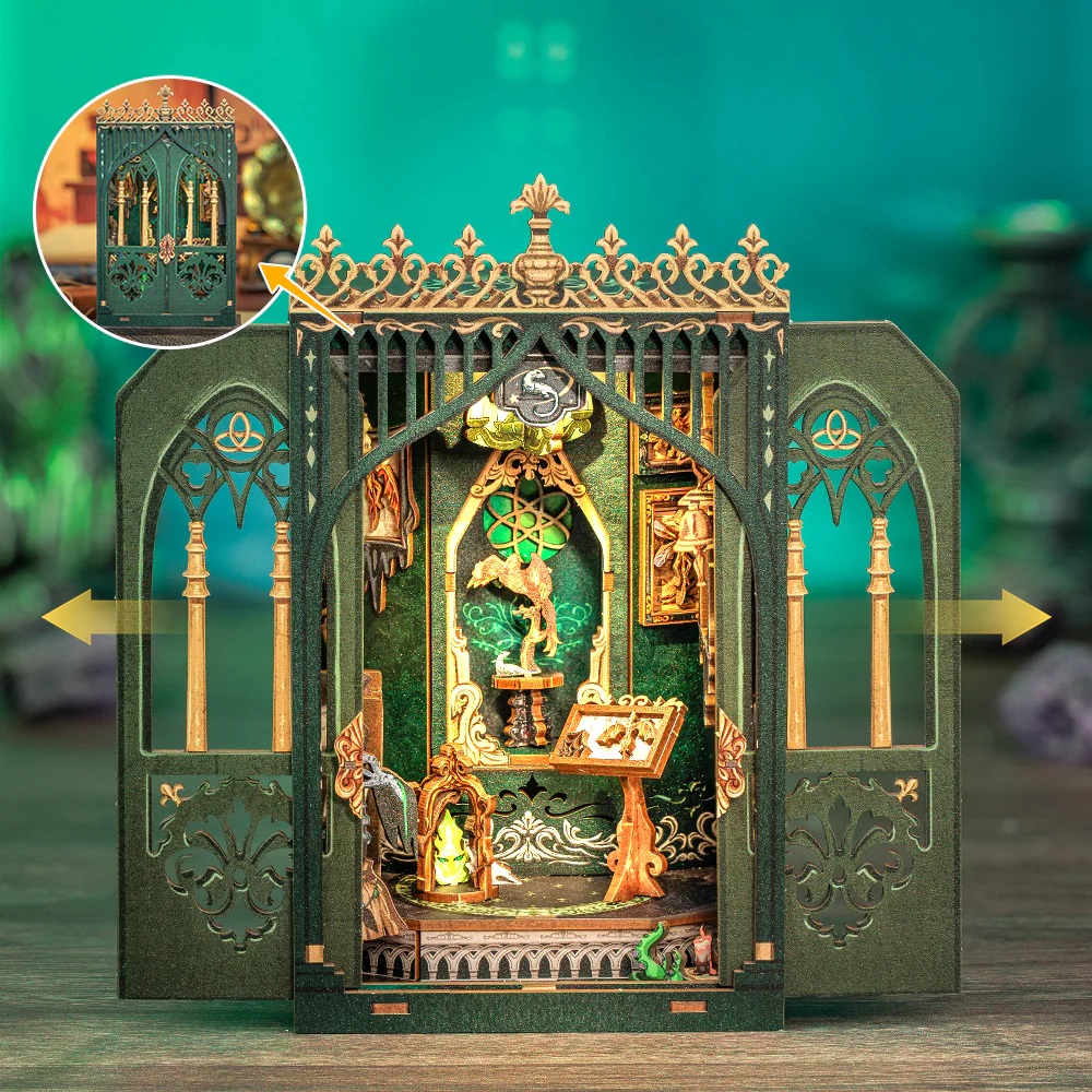AB DIY Cutebee, 3D Booknook, The Darkness Hernarium, 11,5x10x17cm - Afbeelding 2