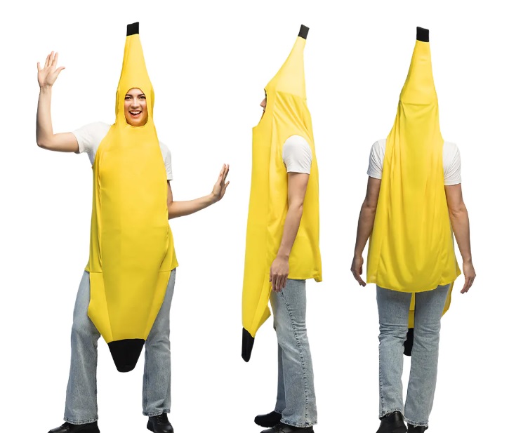 Kostuum Banaan Go bananas! (max. 1.85 m) - Afbeelding 2