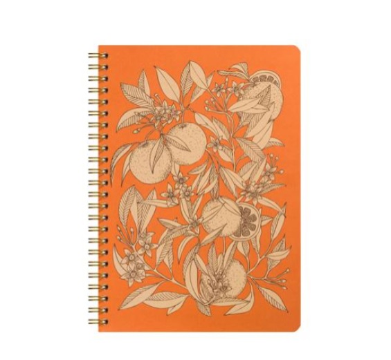 Jardin des Sens, Spiraalgebonden notitieboek A5 14,8x21 cm, 148 pagina's, gelijnd - Afbeelding 3