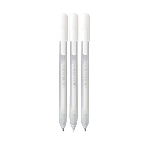 Sakura Gelly Roll classic gelpennen met klikfunctie, 3-set wit - Afbeelding 3