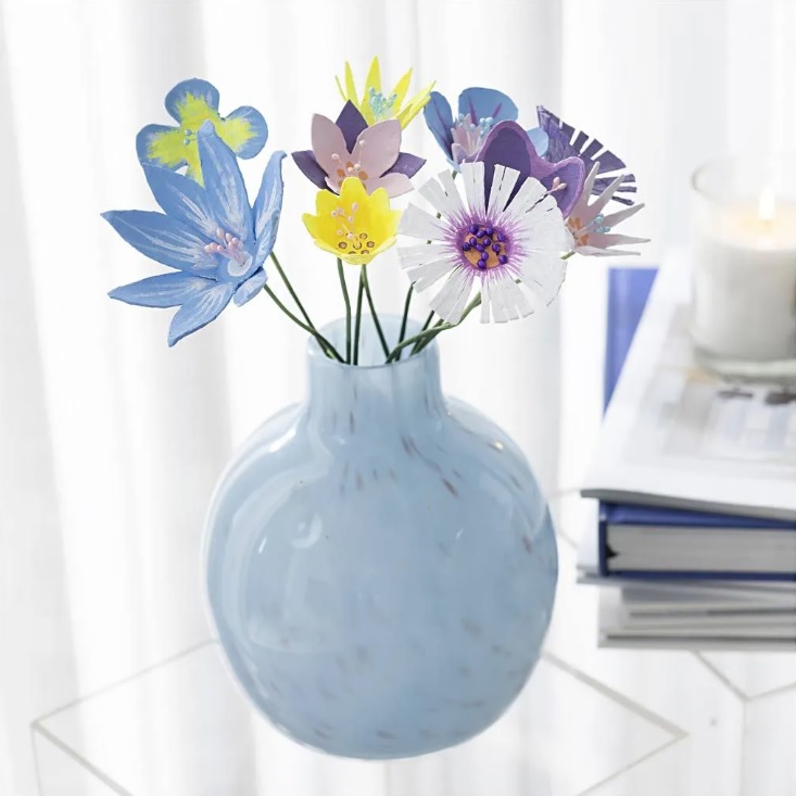 Hobbyset Bloemen van Eierdozen, pastelkleuren, 1 doos - Afbeelding 3