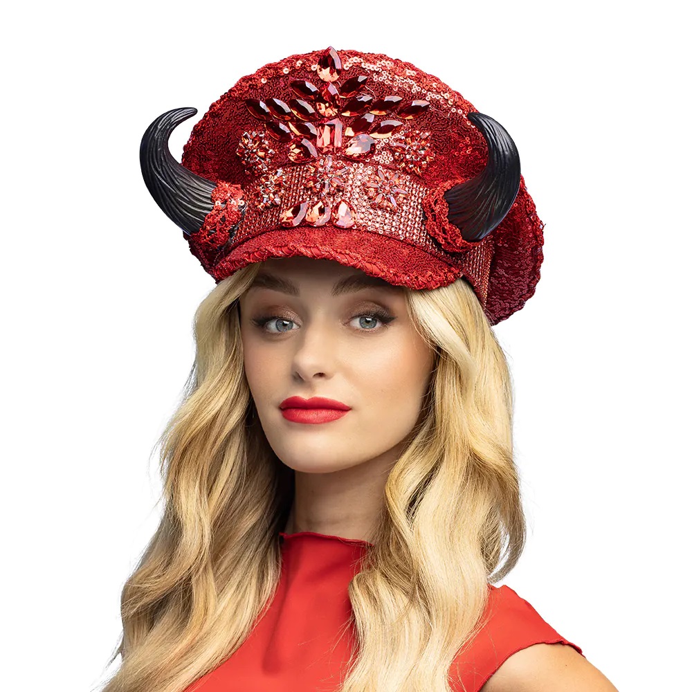 Pet Sinmaster Duivel Strass Rood - Afbeelding 3