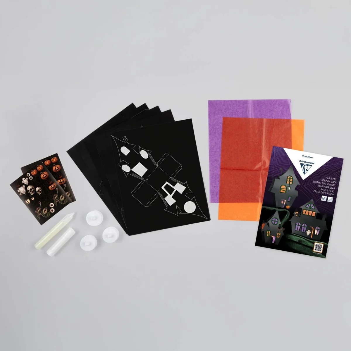 Clairefontaine ONTDEKKINGSKIT, 20,5x4,5x29,7 cm - Spookhuizen - Afbeelding 3