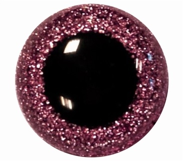 Glitter Veiligheidsogen 24mm Per Paar - Keuze uit diverse kleuren - Afbeelding 4